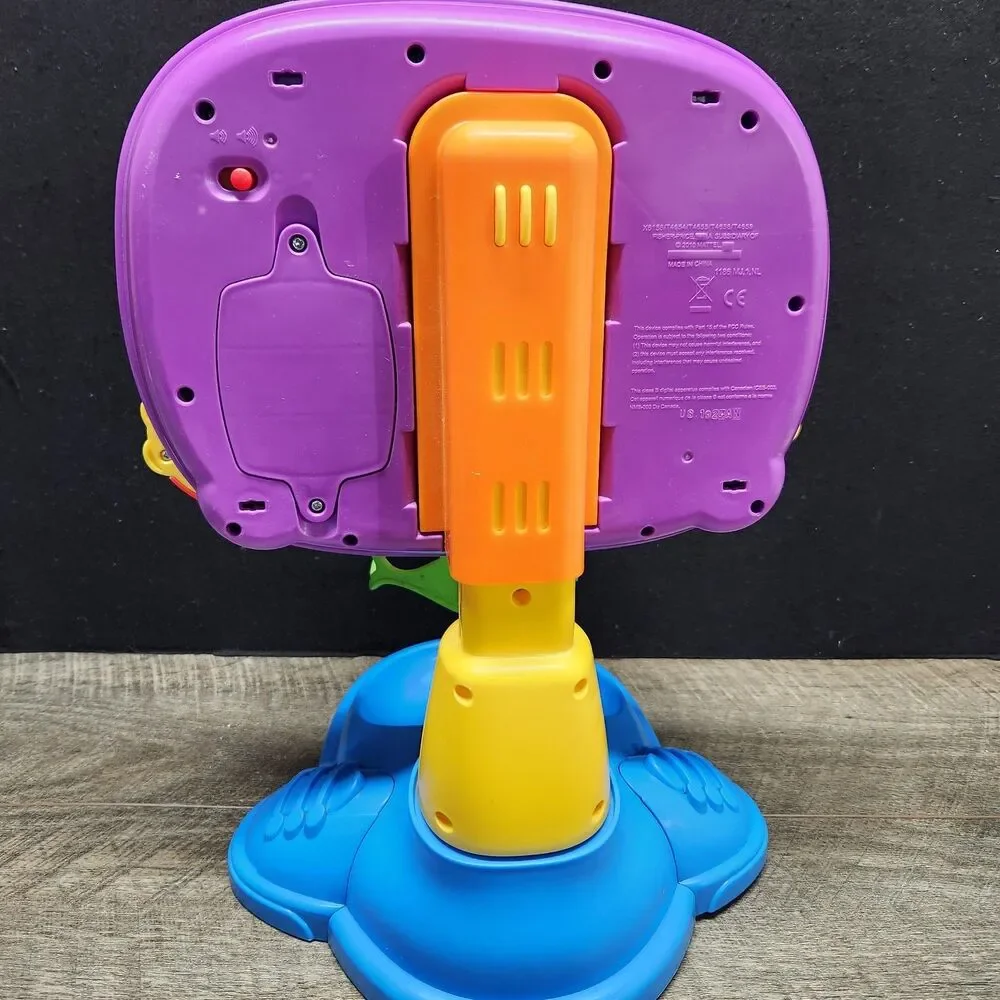 Fisher Price Laugh and Learn Learning Basketball Adjustable Height*Missing Balls